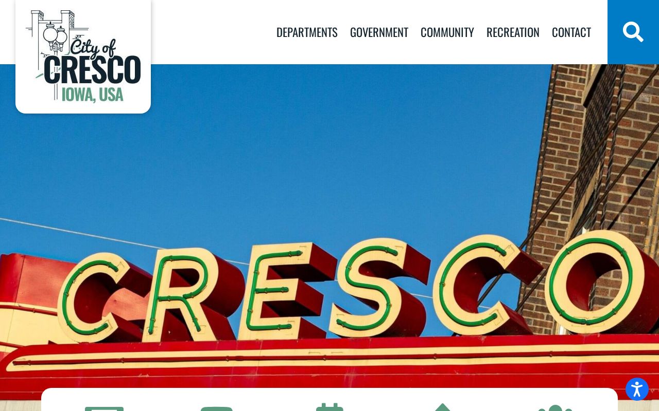 Cresco criminal history official City of Cresco records route