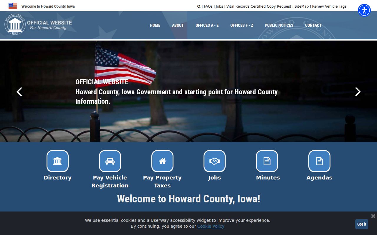 Howard County criminal history county government homepage